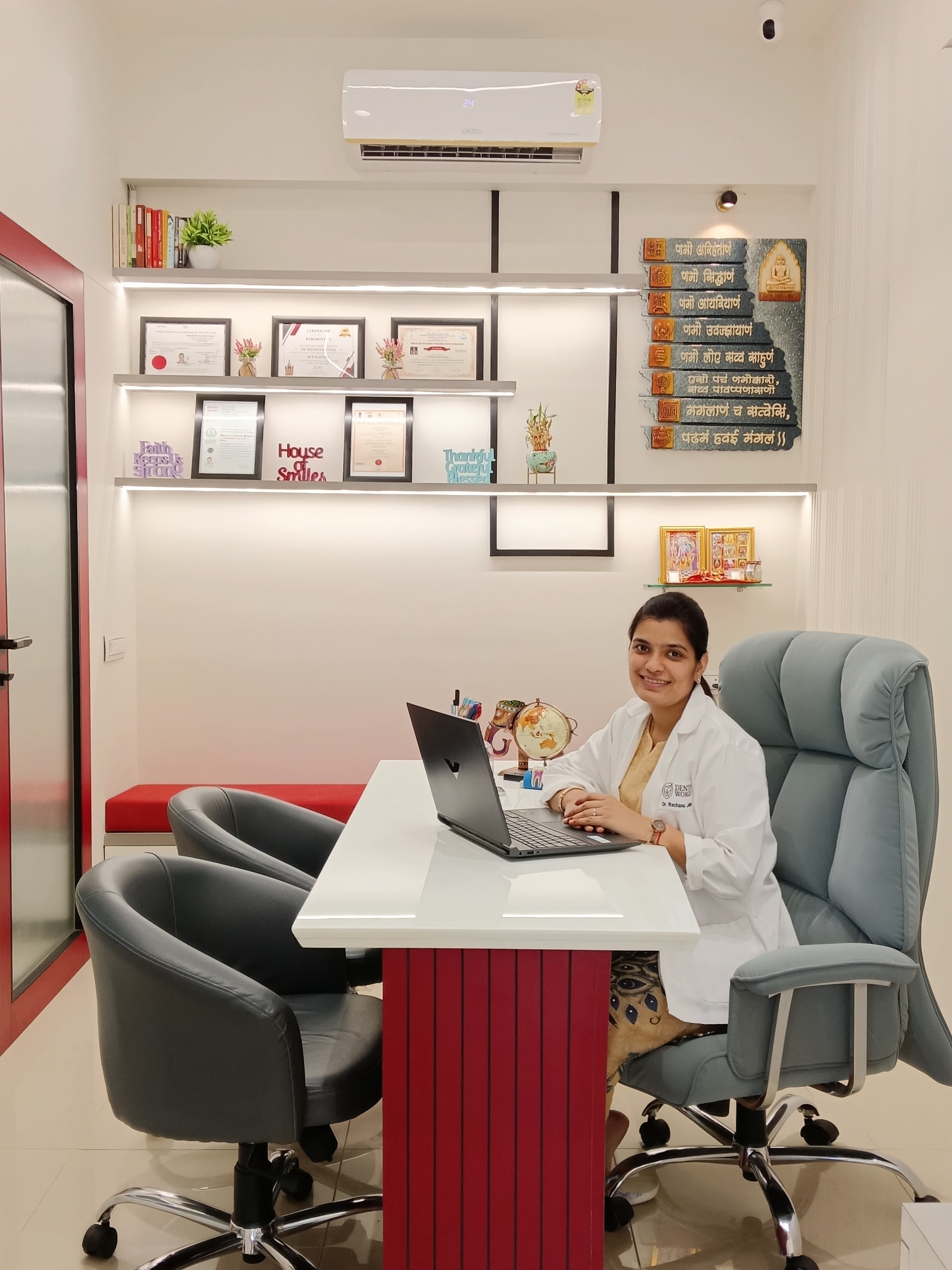 Dr. Rachana Jain, BDS, MDS — Prosthodontist and Implantologist at DentoWorld, Makarba